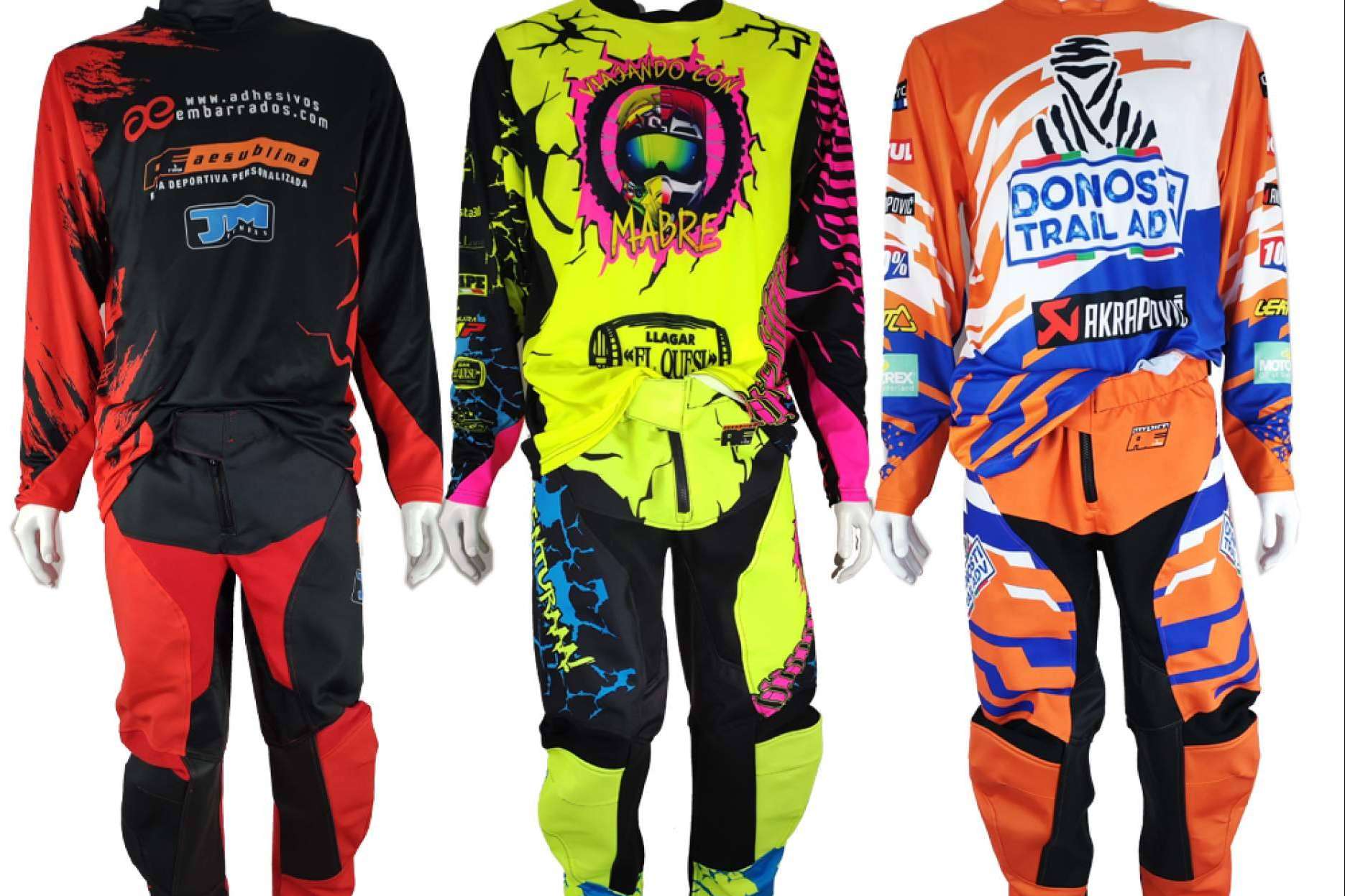Adquirir camiseta motocross con ADHESIVOSEMBARRADOS