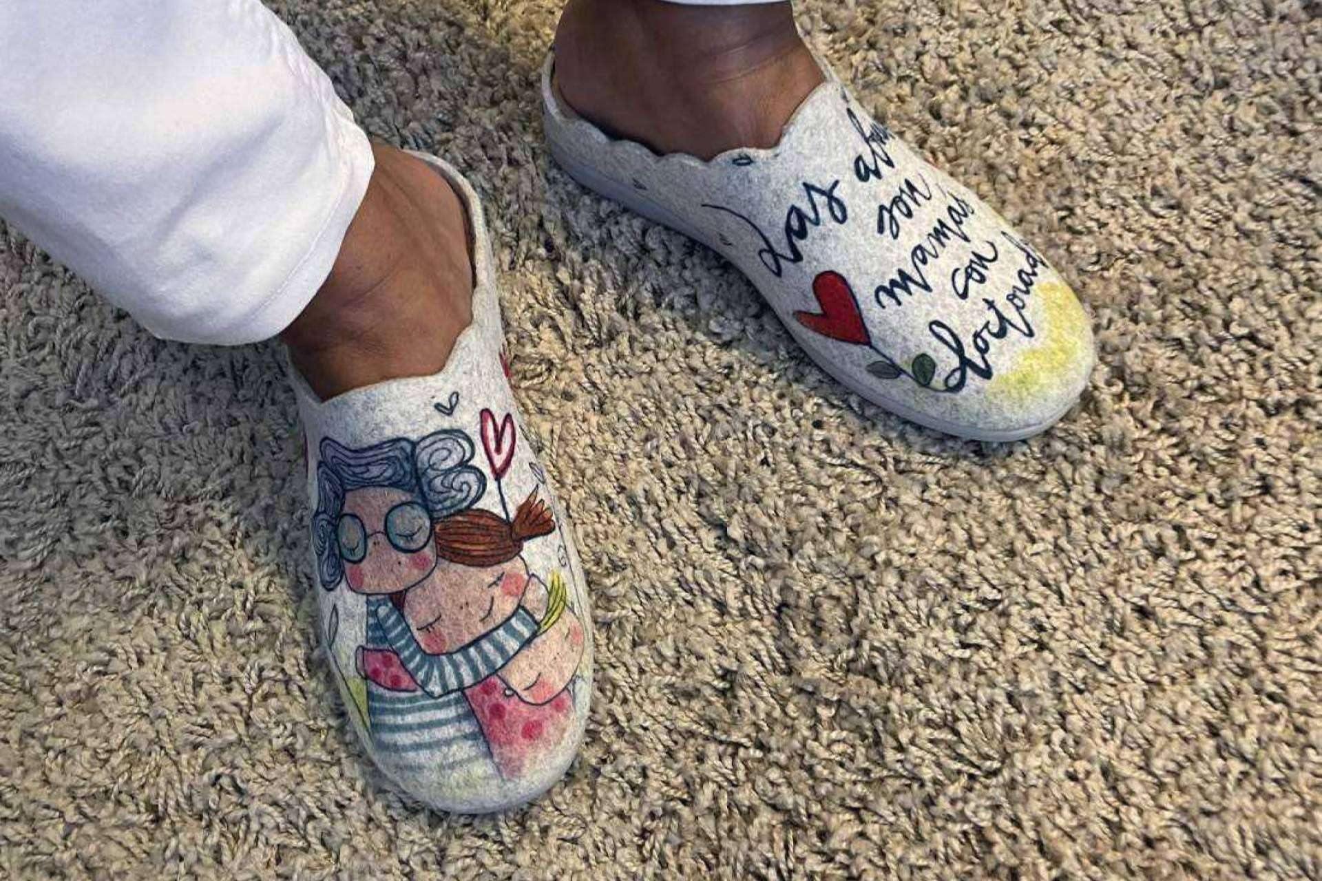 Las zapatillas de Vivant son un regalo para abuelas perfecto para Navidad