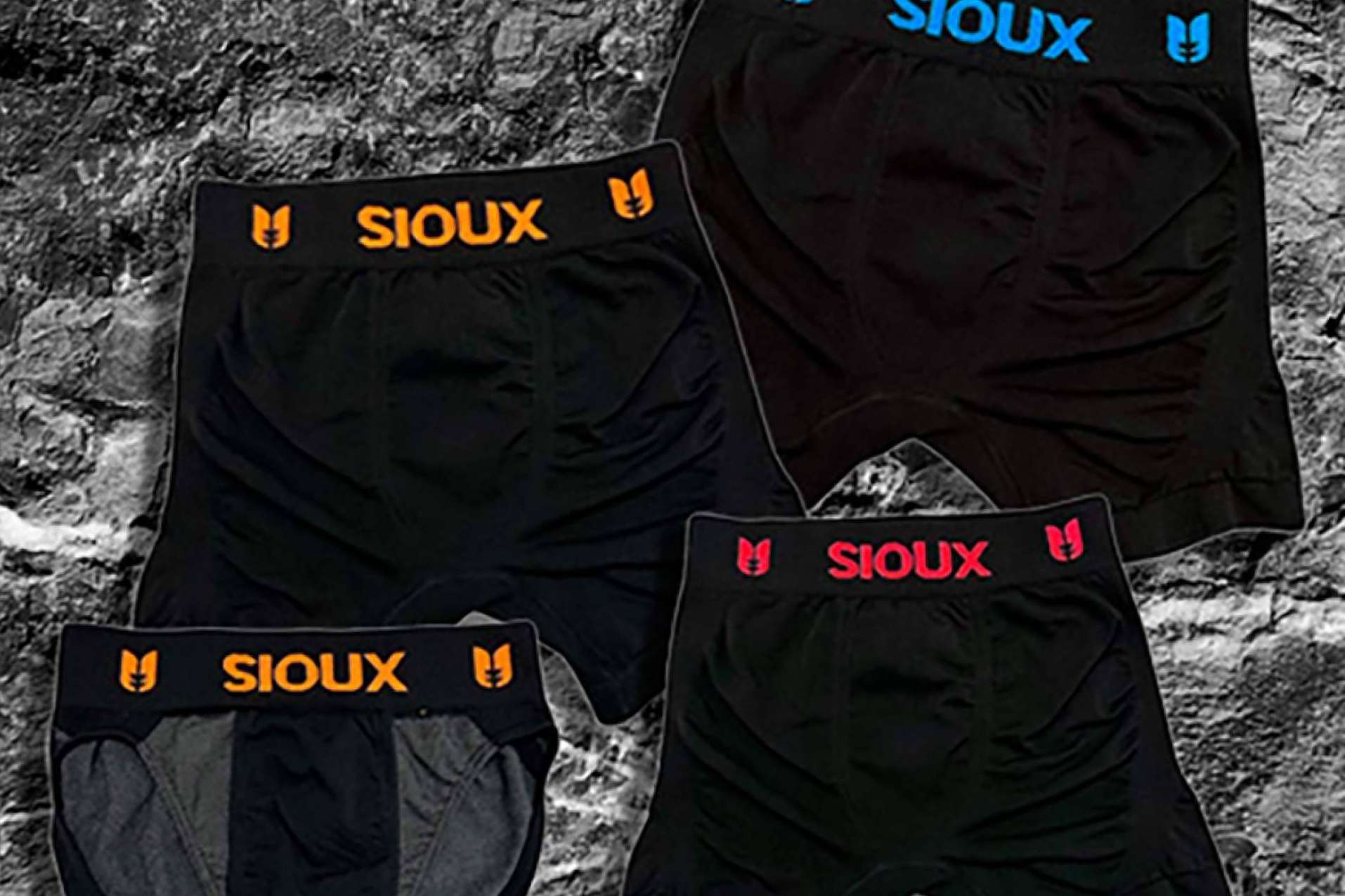 La marca Sioux y las medias, bóxers y slips de hockey de las que dispone Hoquei360