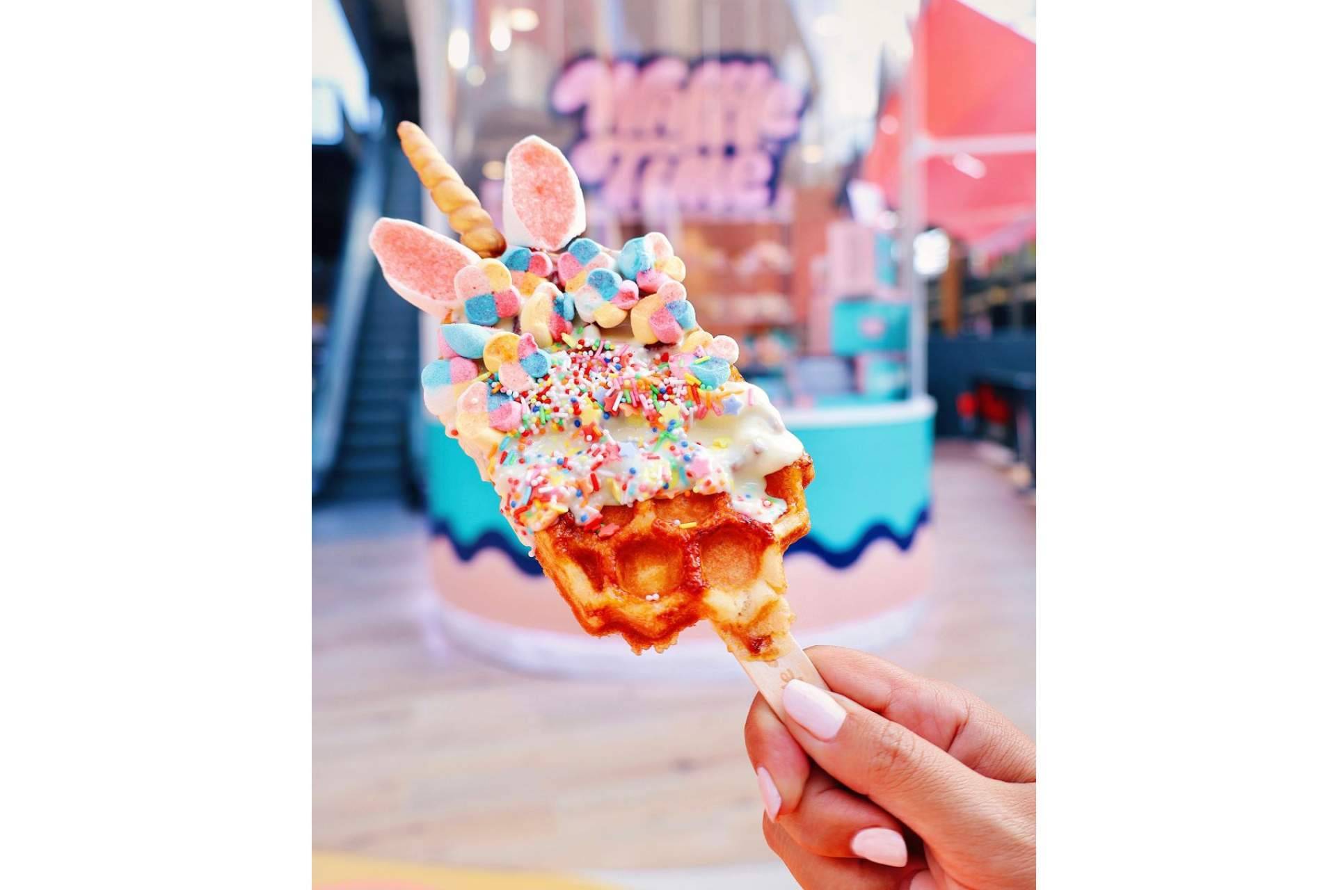 El chocolate más irresistible de WAFFLE TIME; 'S' More Hot Chocolate