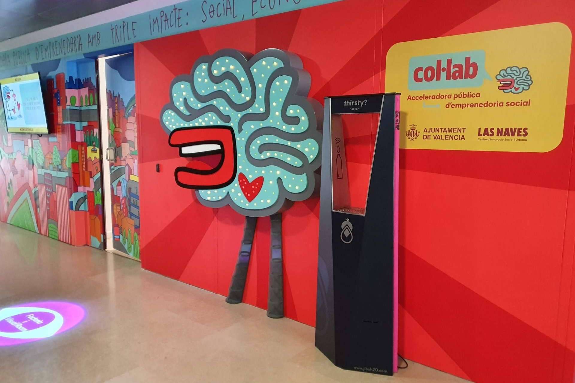Instalación de dispensadores Jibu H2O en ayuntamientos y espacios públicos