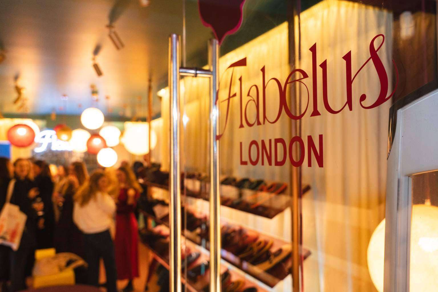 Flabelus aterriza en Londres con su gran apertura de tienda