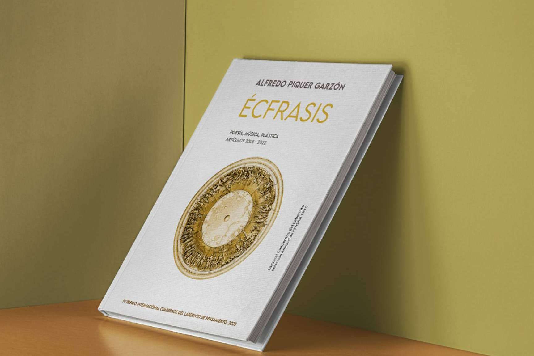 ‘Écfrasis’, de Alfredo Piquer Garzón; novedad editorial