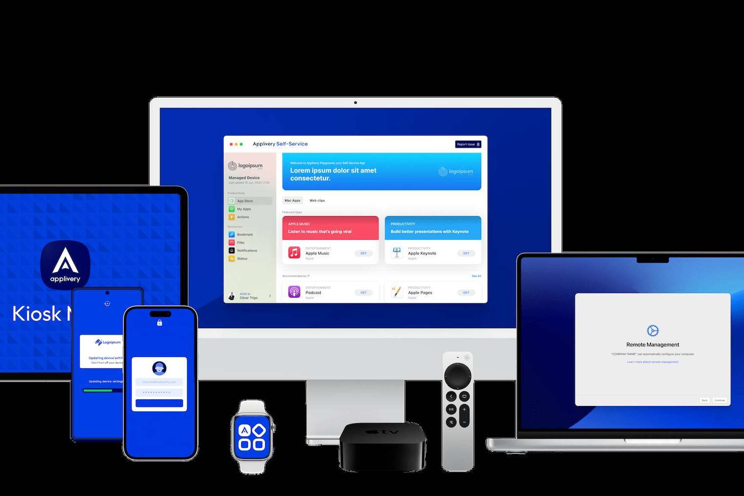 Applivery Device Management cuenta con métodos de inscripción de dispositivos y usuarios