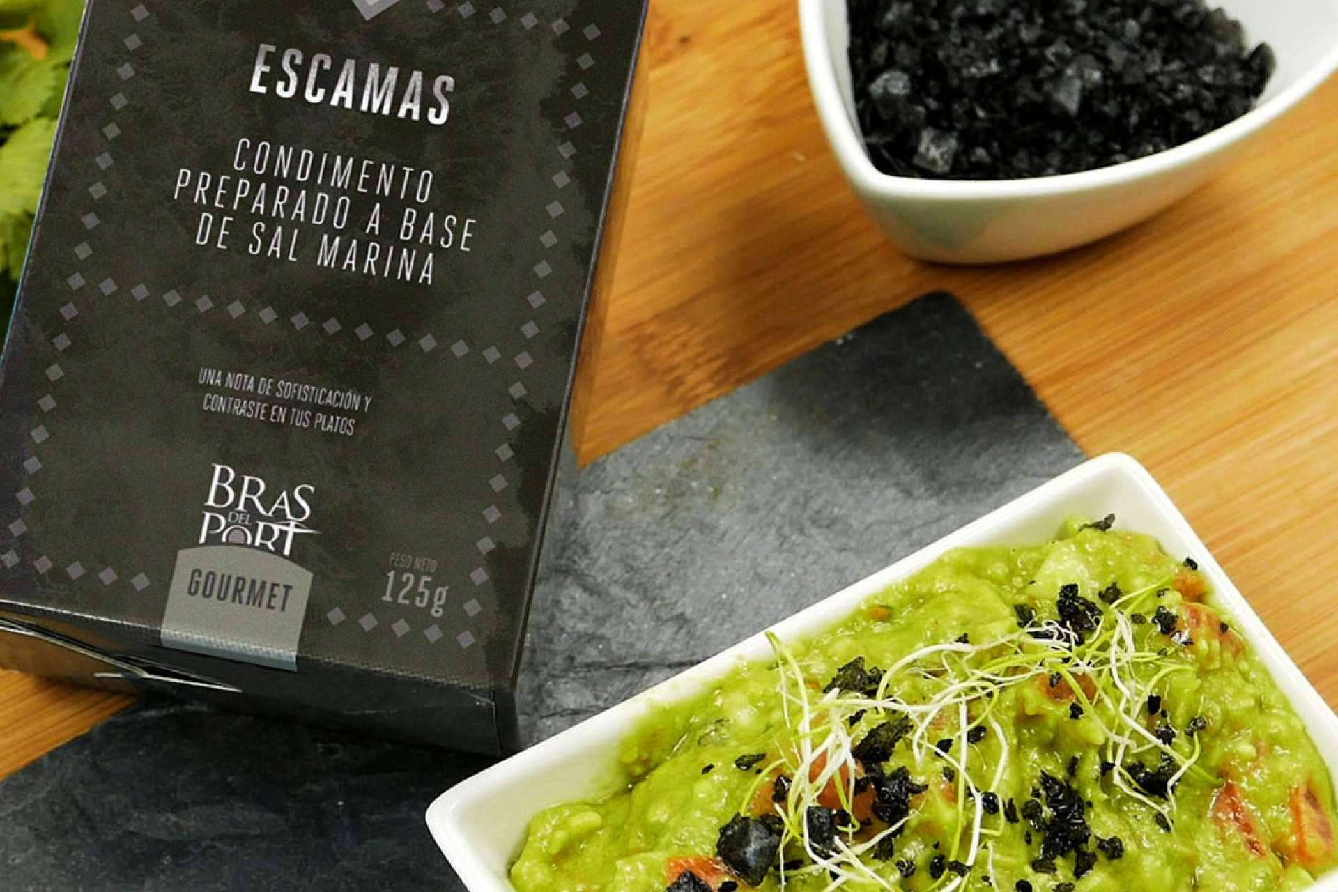 Escamas de sal marina gourmet, de la mano de Bras del Port