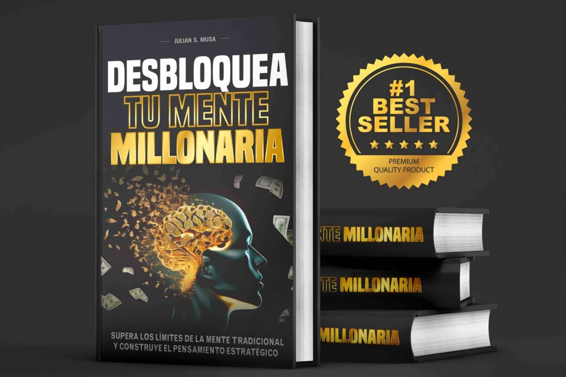 'Desbloquea Tu Mente Millonaria', el libro para emprendedores que triunfa en redes sociales y atrae al público hispano