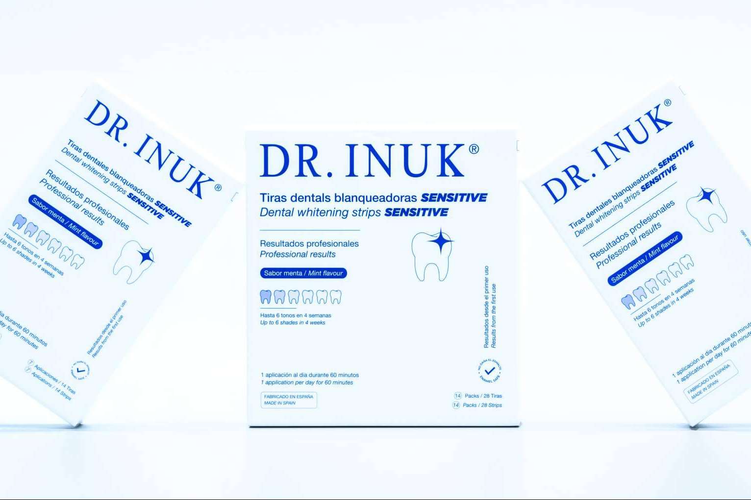 ¿Cómo realizarse un blanqueamiento dental desde casa? Las tiras blanqueadoras del Dr. INUK