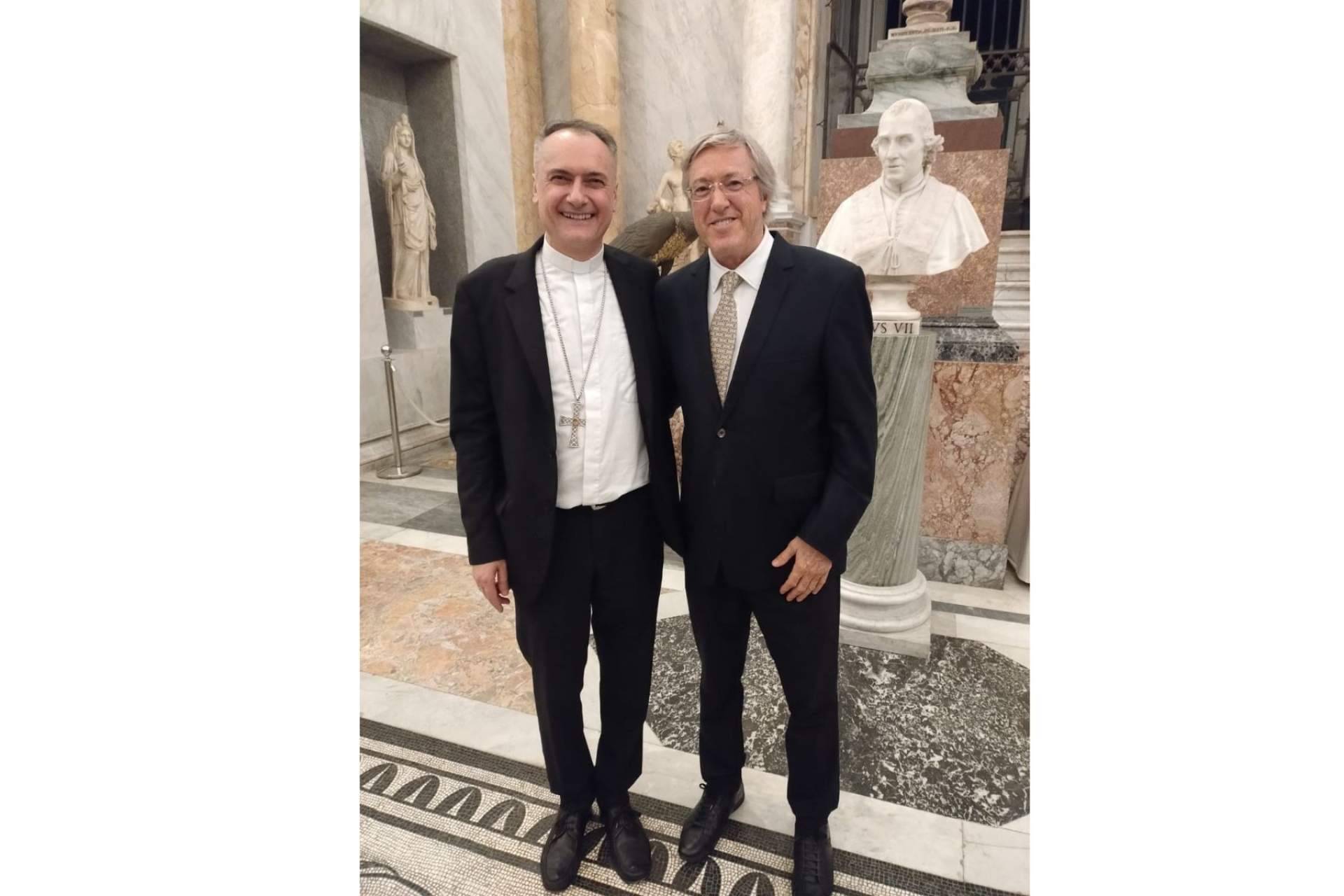 El Vaticano convocó al Premio San Francisco de Asís, Alejandro Guillermo Roemmers como símbolo de fraternidad global