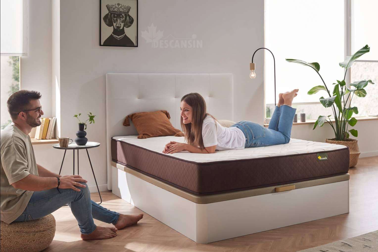 El pack colchón y canapé de Descansín es una excelente alternativa