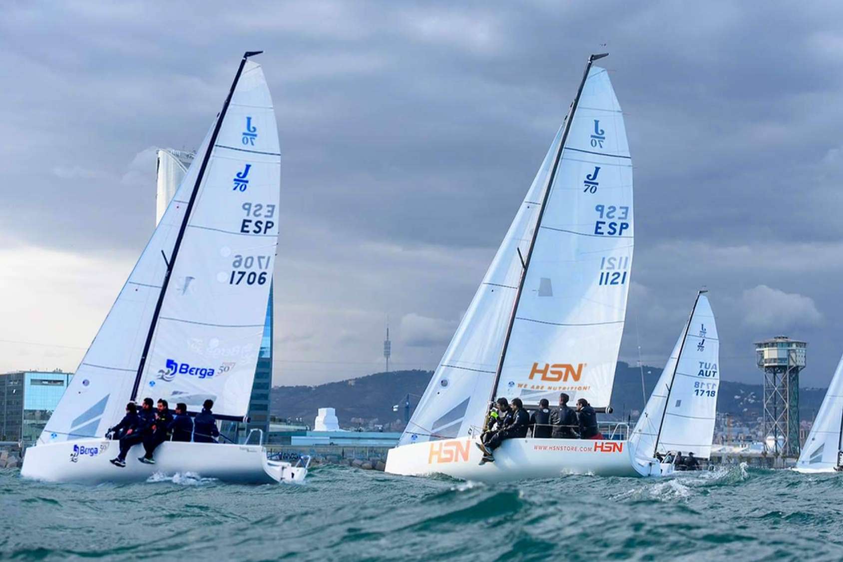 Todo a punto para el Campeonato de España de J70 en Barcelona