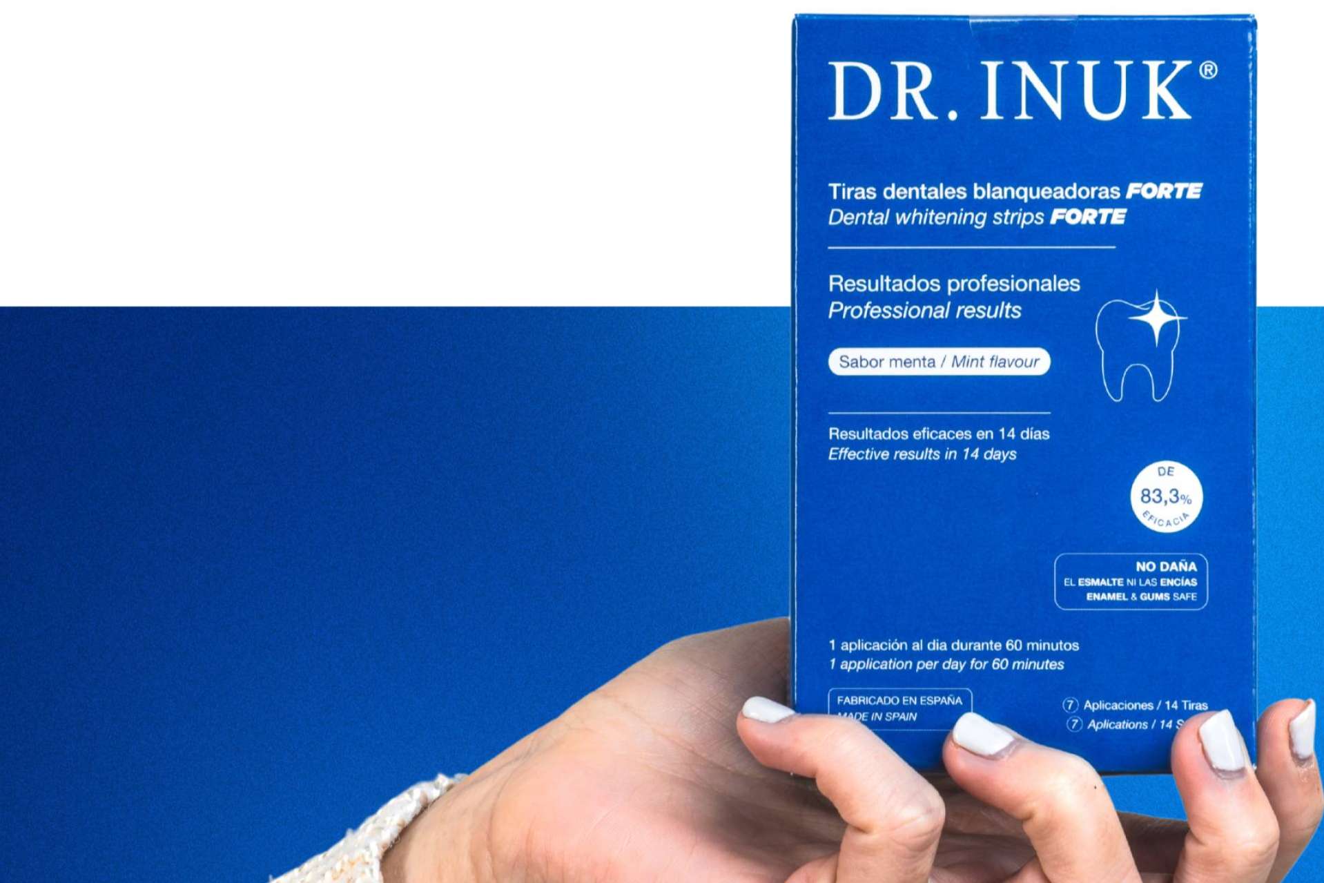 Experimentar la revolución del blanqueamiento dental con las tiras de Dr. INUK