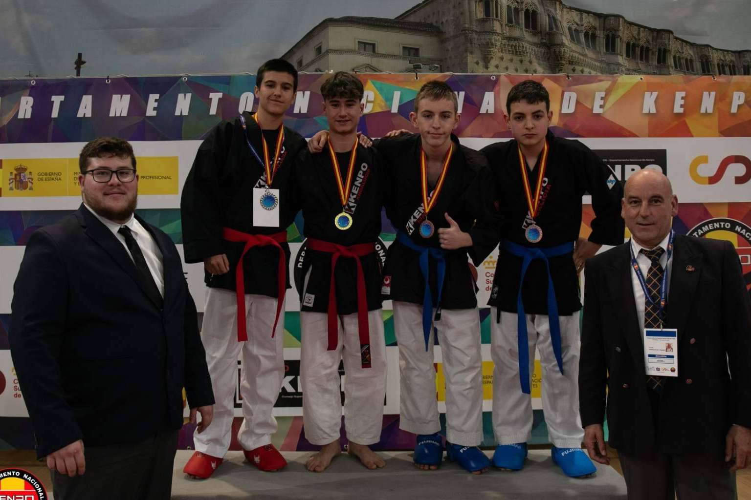 Lo más peques de El Dojo se hacen con el Campeonato de España de Kenpo