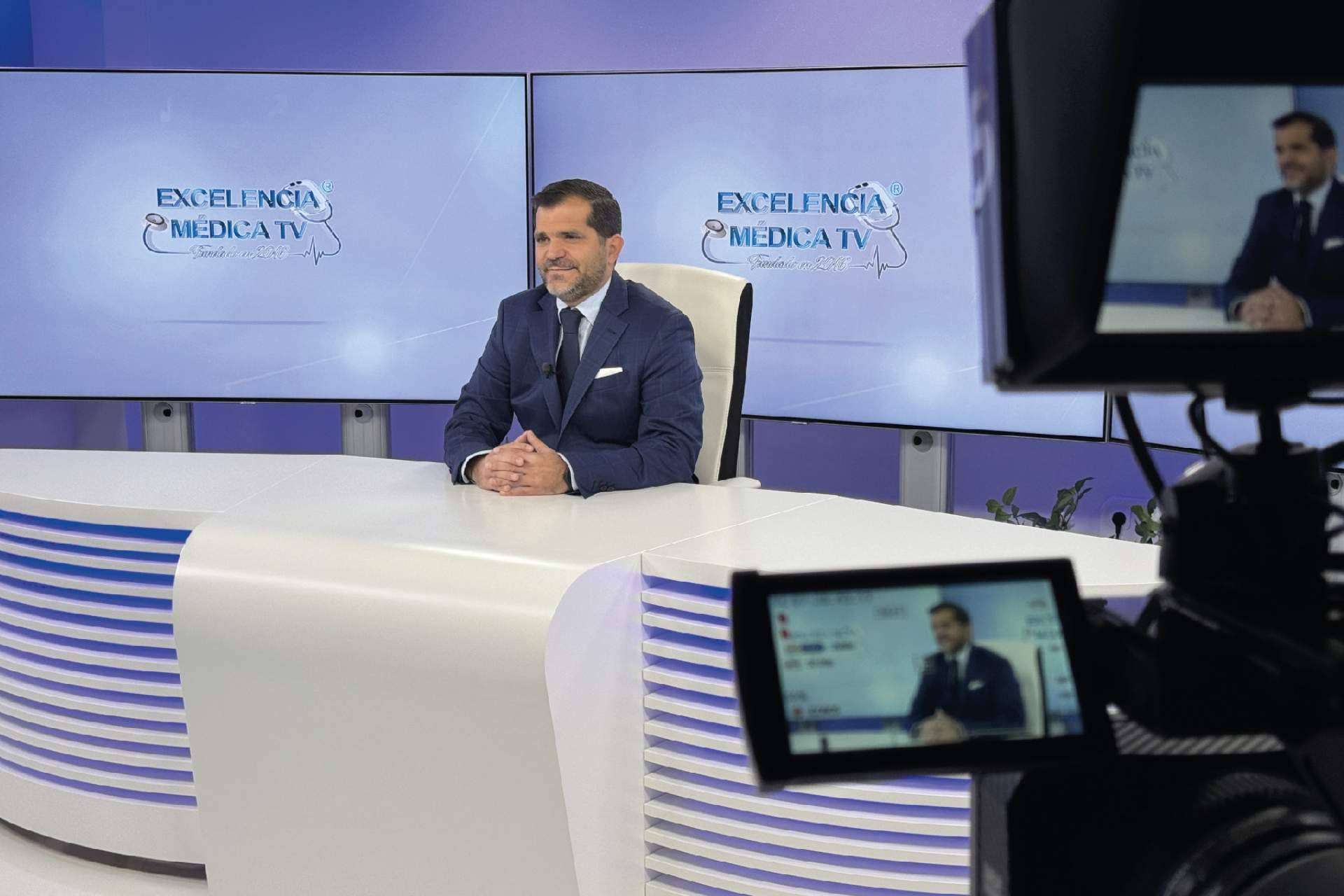 Entrevista a Ricardo Rosende, director del medio de comunicación sanitario Excelencia Médica TV