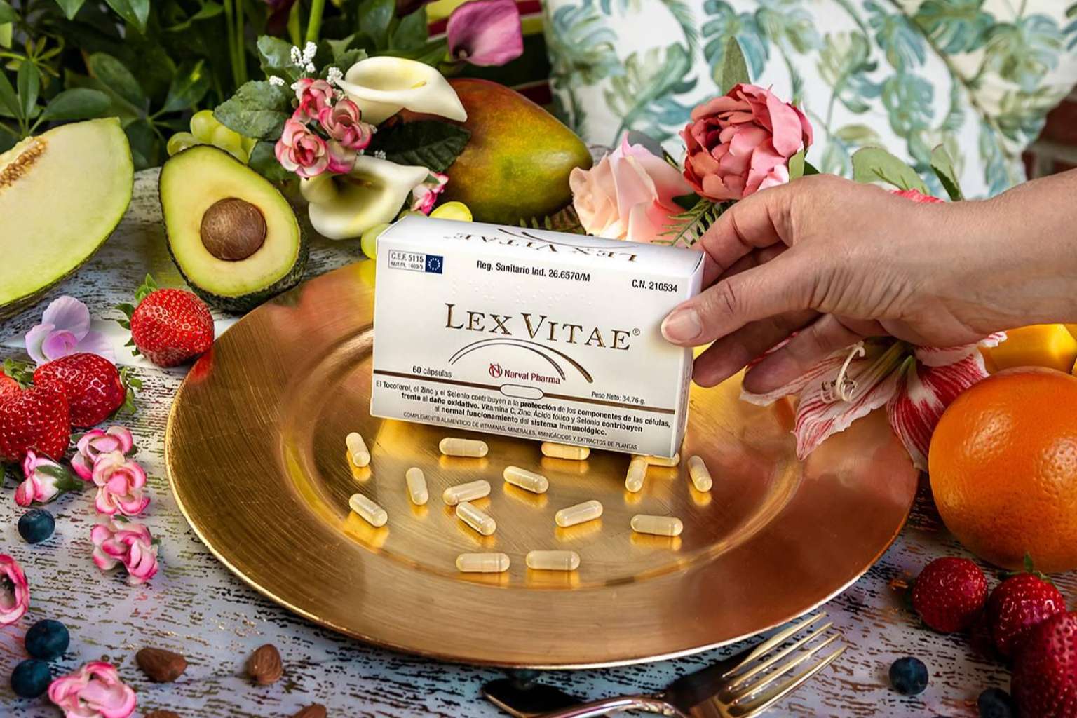 El antioxidante oral Lex Vitae ayuda a cuidarse desde el interior