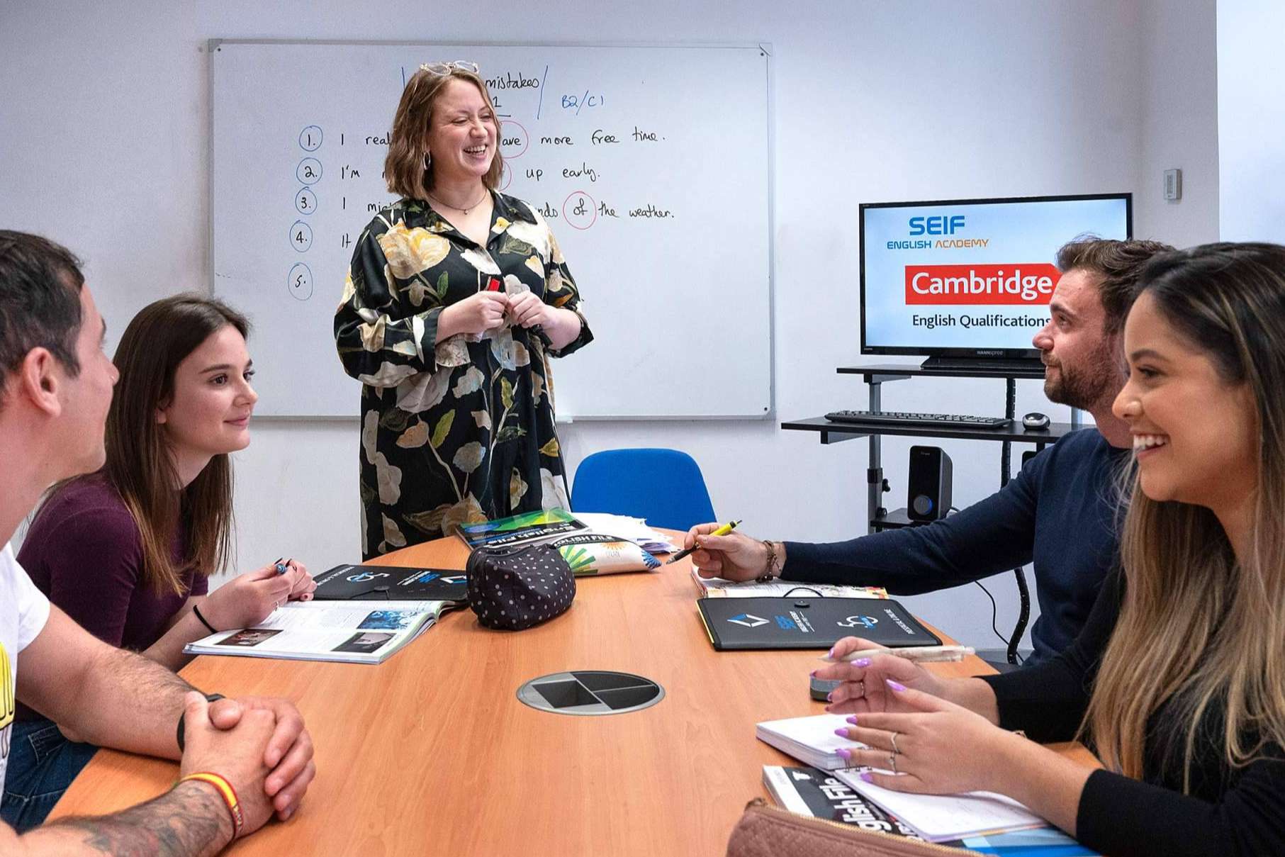 Seif English Academy, calidad garantizada en preparación para exámenes Cambridge