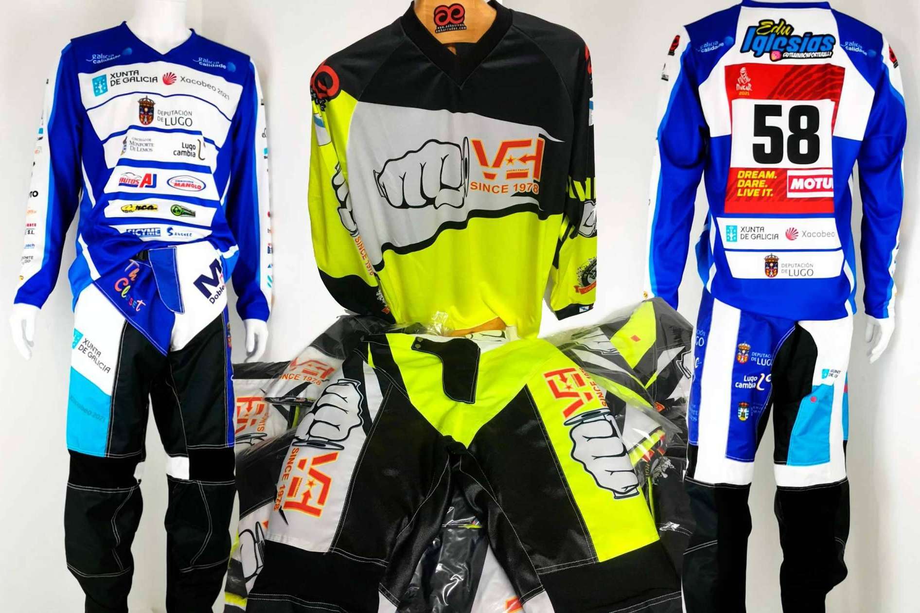 ADHESIVOSEMBARRADOS, una marca líder en ropa personalizada para deportes de moto offroad