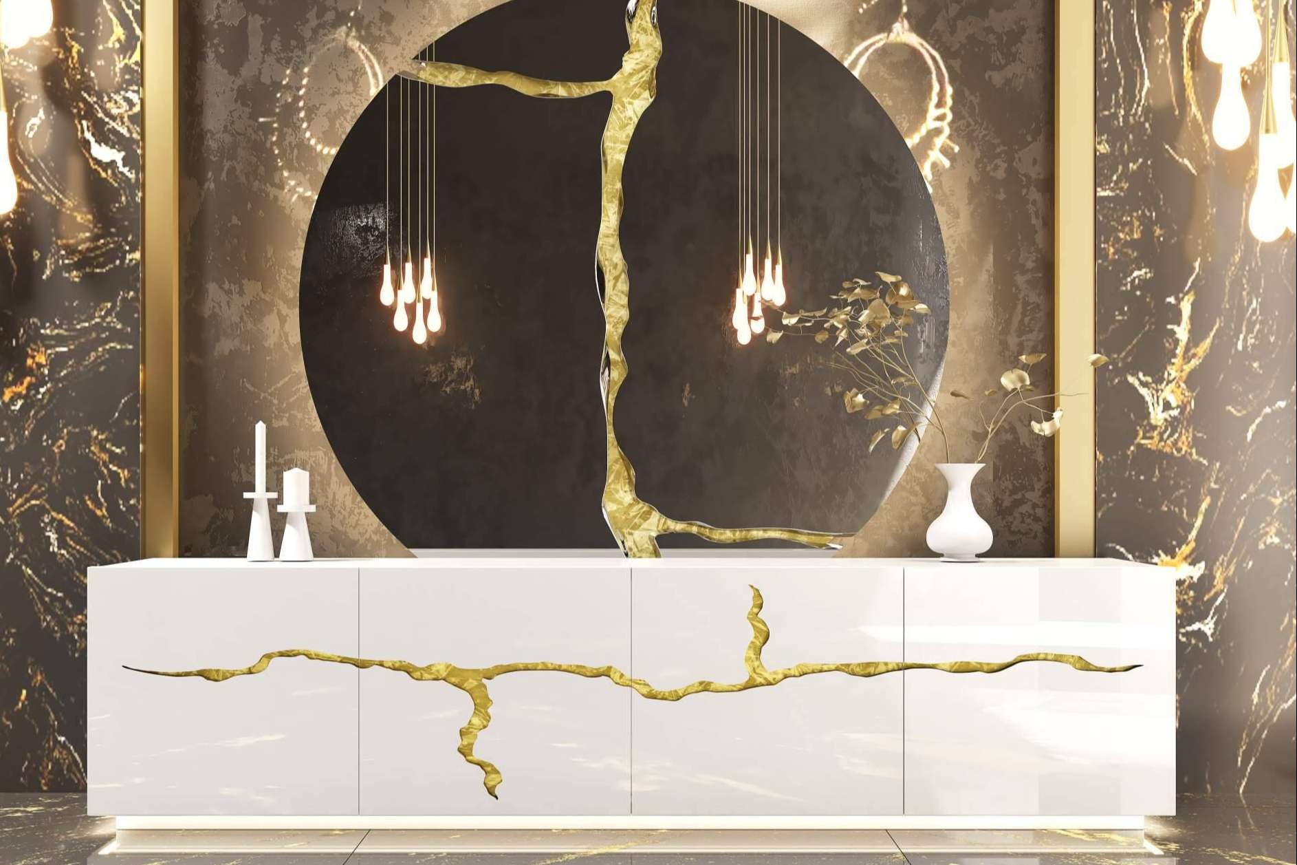Elegancia y diseño, los salones lacados de Muebles La Factoría