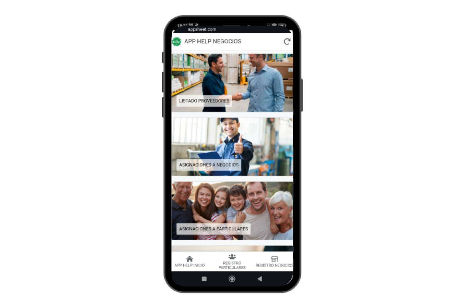 Negocios, autónomos, empresas y particulares se benefician de la promoción de APP HELP en redes sociales