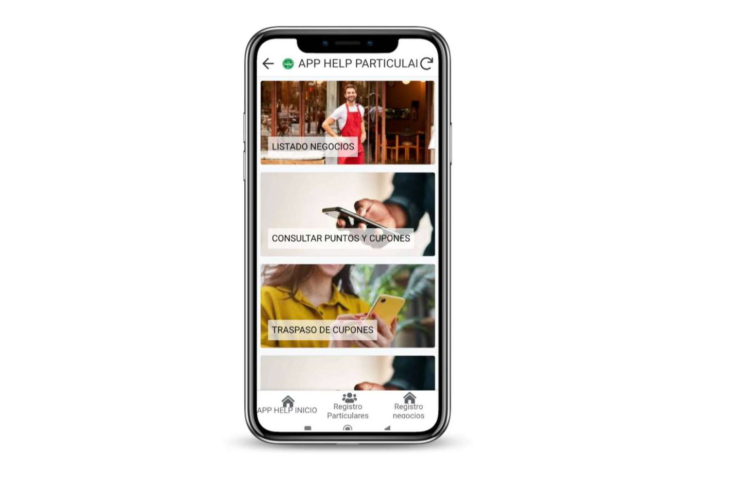 APP HELP conecta a personas y negocios a través del ahorro y los cupones
