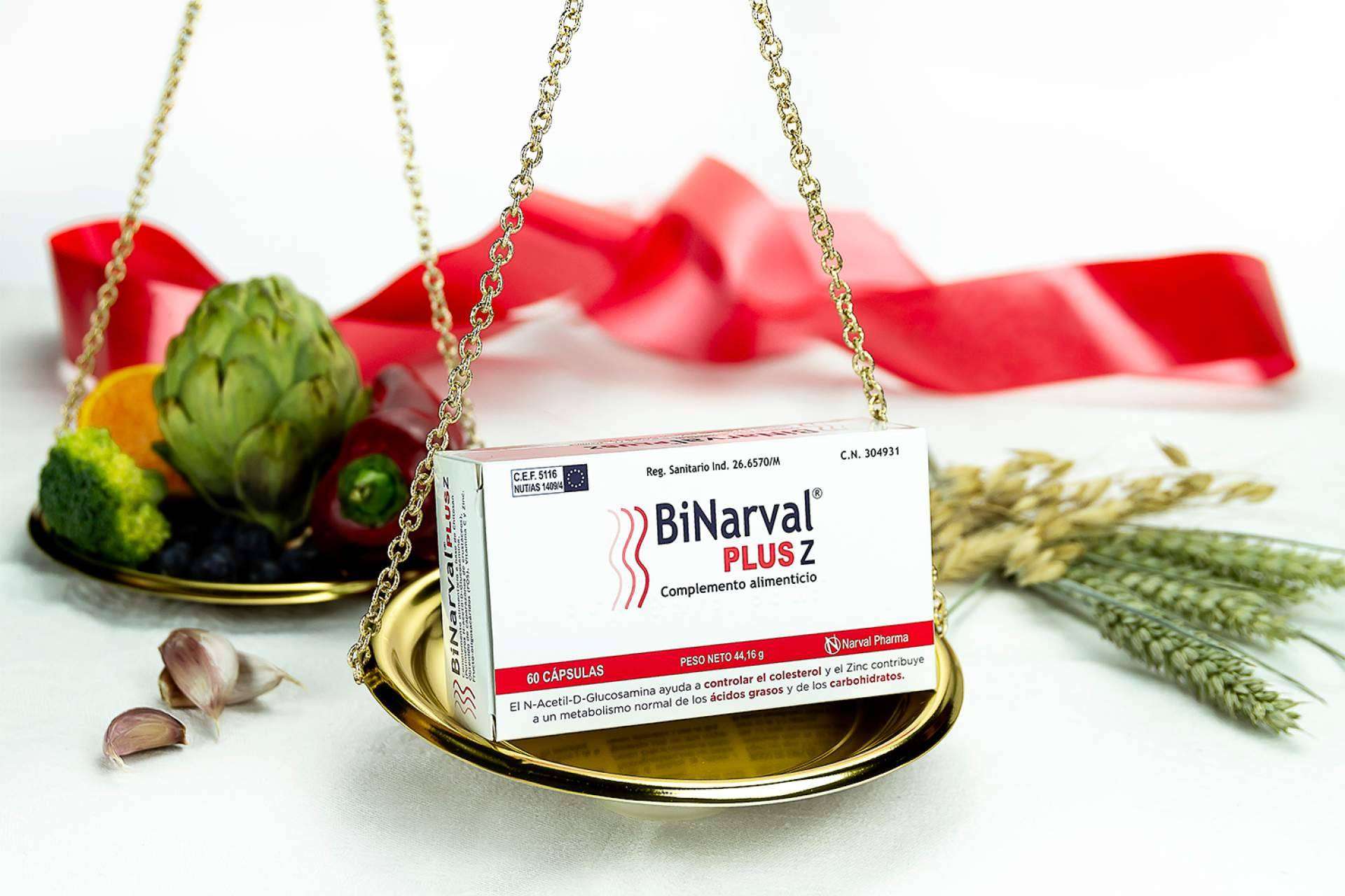 Narval Pharma presenta Binarval Plus Z, complemento para controlar peso y colesterol