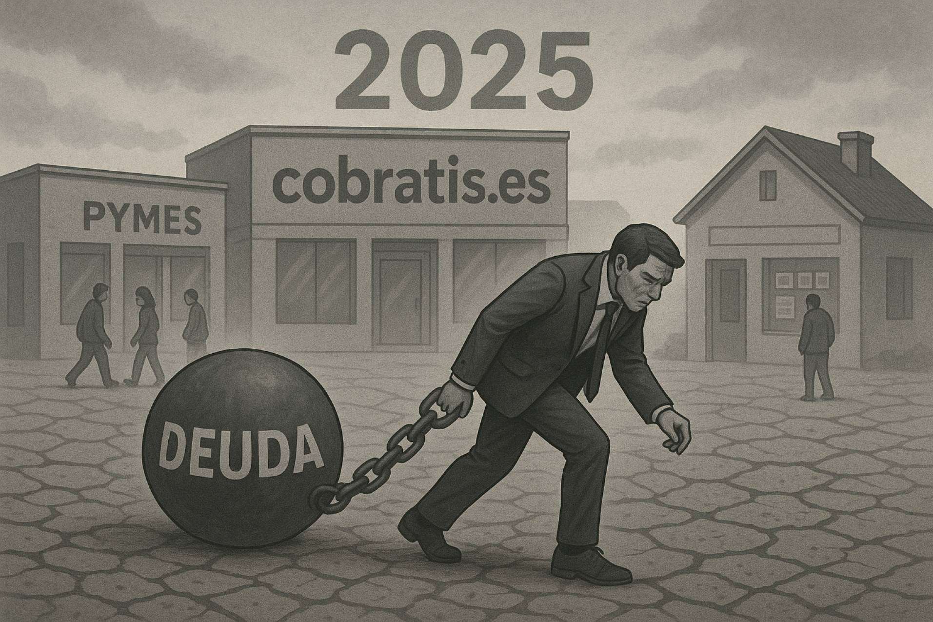 Los impagos y la deuda récord de las empresas condicionan la recuperación económica en 2025