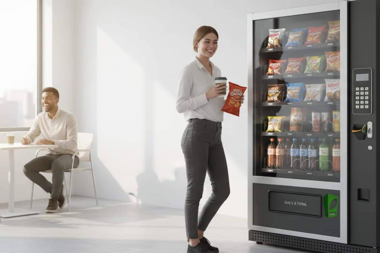 Oficinas en Madrid apuestan por el vending personalizado con la propuesta de C&B Señor