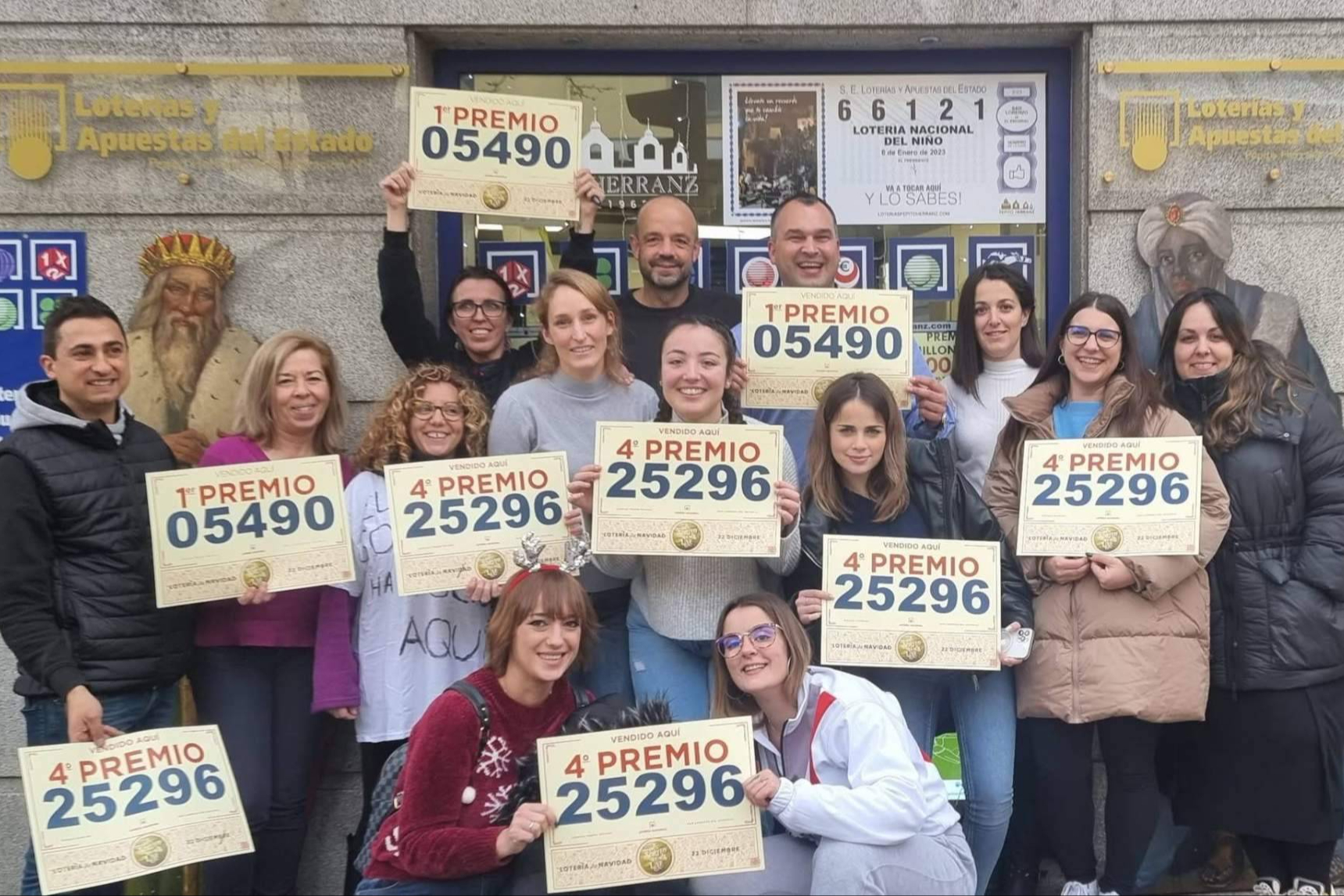 Loterías Pepito Herranz consolida su liderazgo como administración histórica de Madrid en la campaña de Navidad