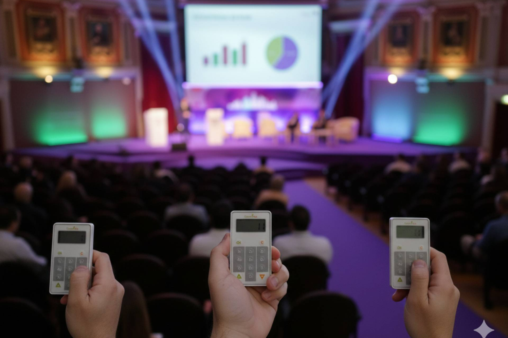 Custom Vote revoluciona eventos con su sistema de votación interactiva en tiempo real y con resultados al instante