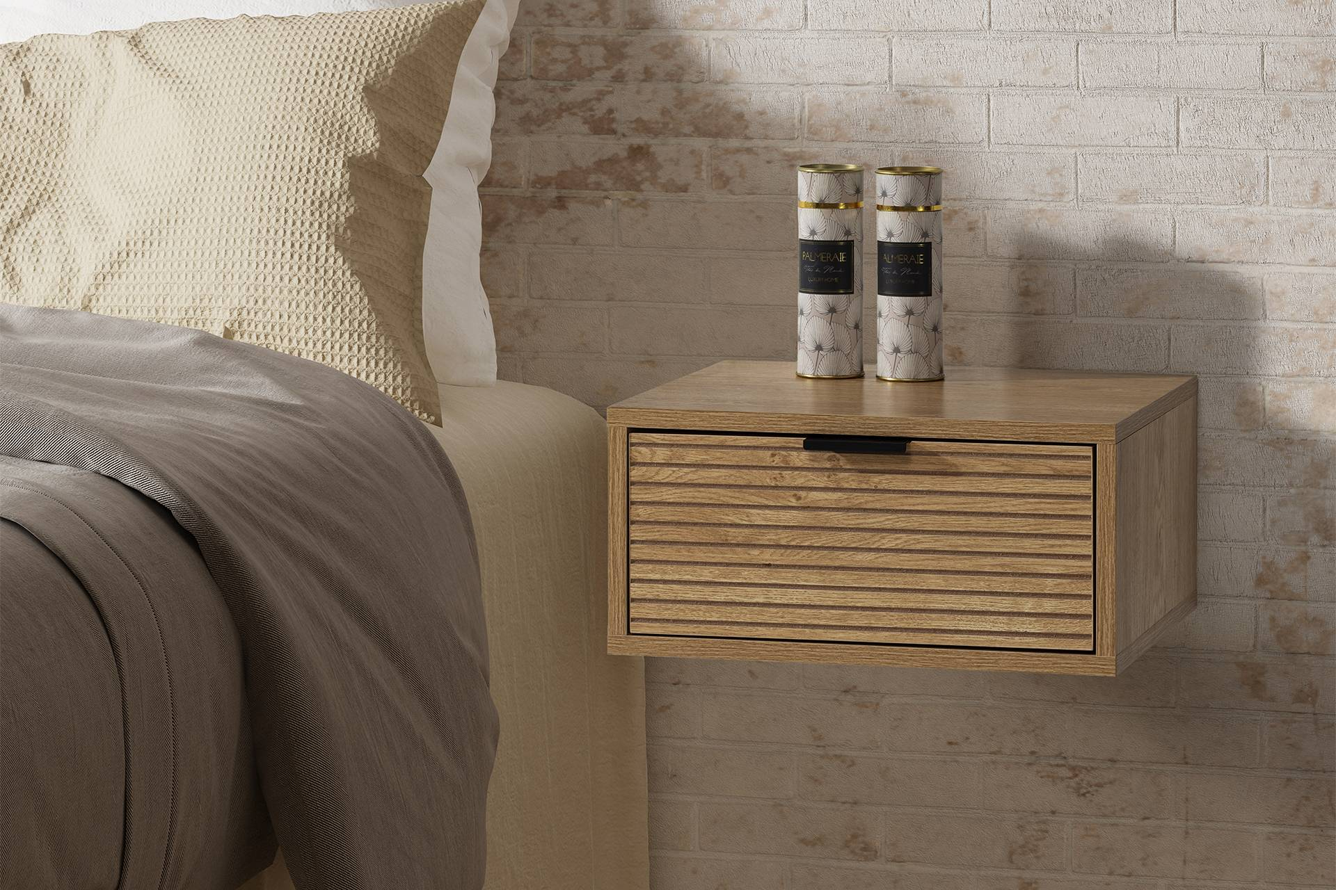Las mesitas de noche ganan protagonismo en el catálogo renovado de Top Mueble