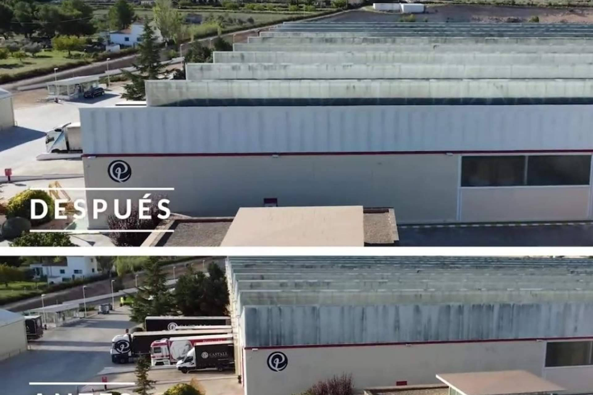 Limpieza aérea en naves industriales; Galvañ Lacados optimiza tiempos y seguridad