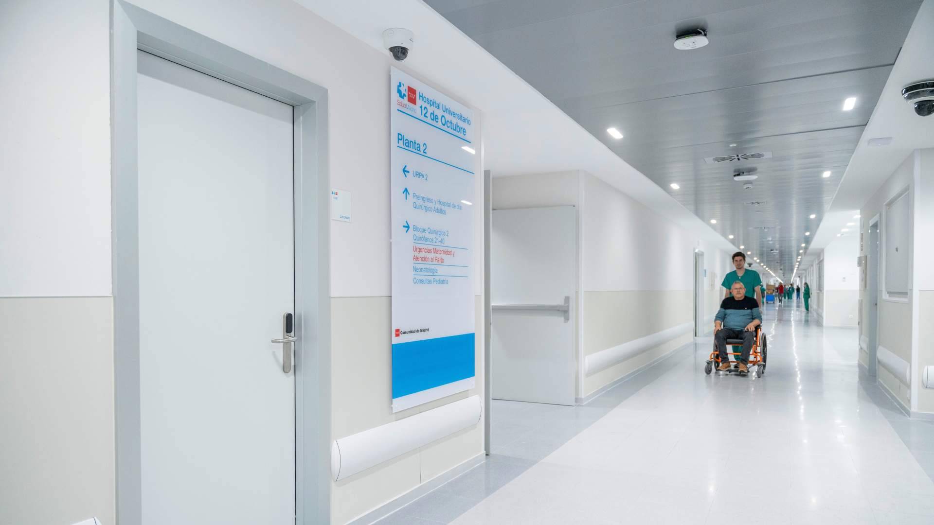 El Hospital 12 de Octubre elimina las llaves gracias a la digitalización de sus accesos con SMARTair®