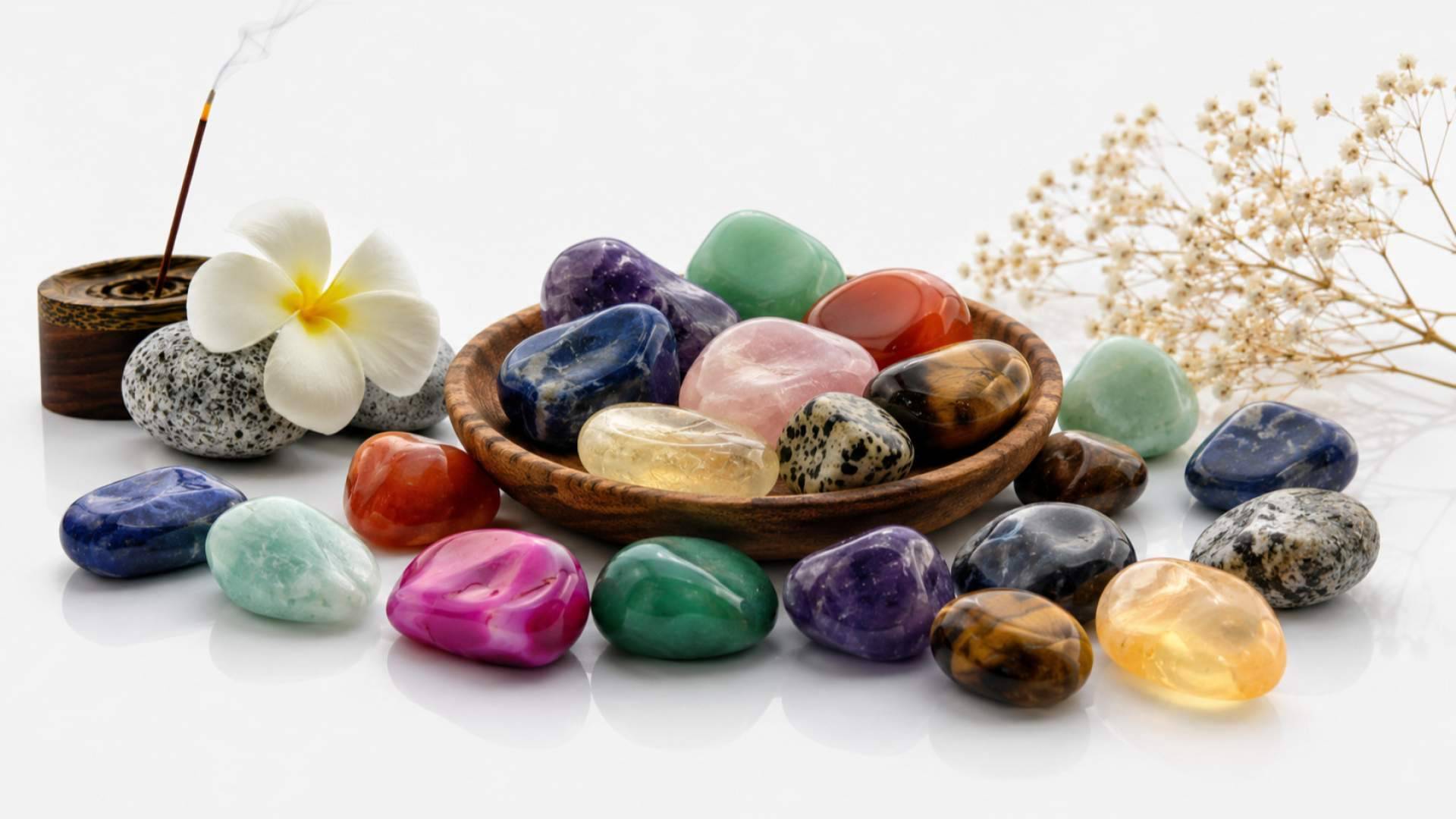 Cantos rodados y piedras rodadas; un formato imprescindible para tiendas de minerales, decoración y artículos esotéricos
